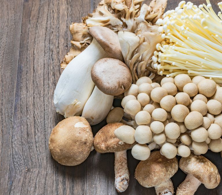 9 Foods that Fight Hot Flashes Mushrooms